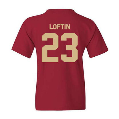 FSU - NCAA Football : Chase Loftin - Classic Shersey Youth T-Shirt-1