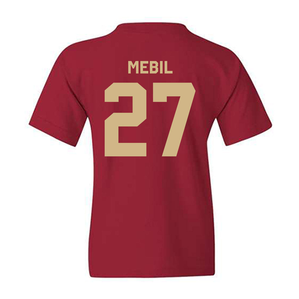 FSU - NCAA Baseball : Kevin Mebil - Classic Shersey Youth T-Shirt-1