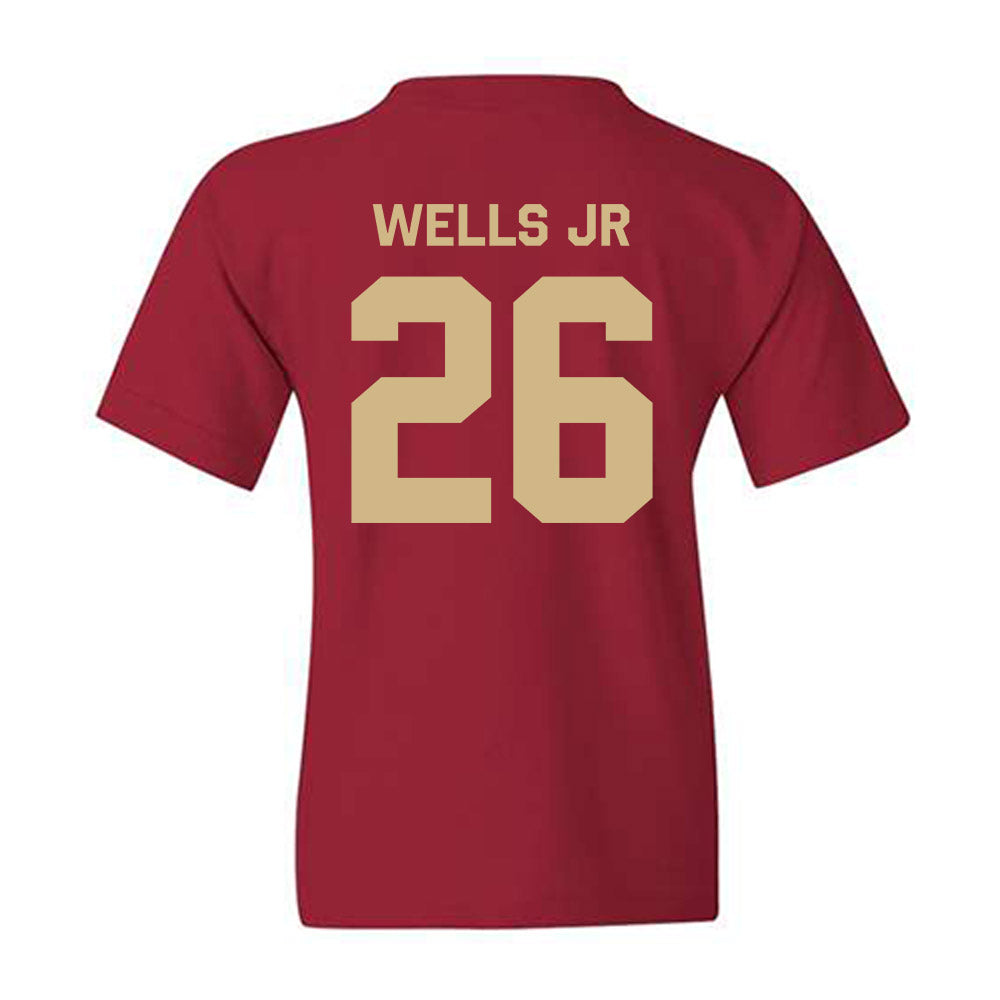 FSU - NCAA Football : Dwayne Wells Jr - Classic Shersey Youth T-Shirt-1