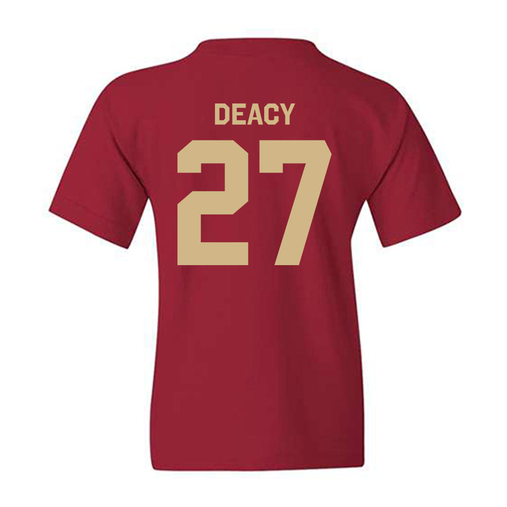FSU - NCAA Women's Lacrosse : Alyssa Deacy - Classic Shersey Youth T-Shirt-1