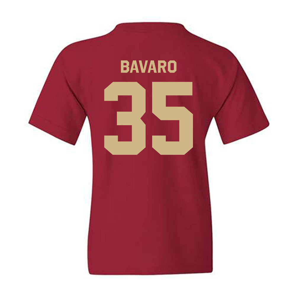 FSU - NCAA Baseball : Will Bavaro - Classic Shersey Youth T-Shirt-1