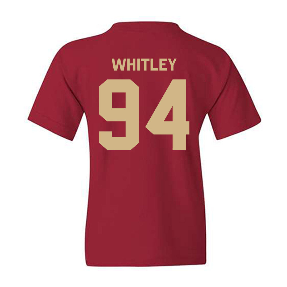 FSU - NCAA Football : Franklin Whitley - Classic Shersey Youth T-Shirt-1