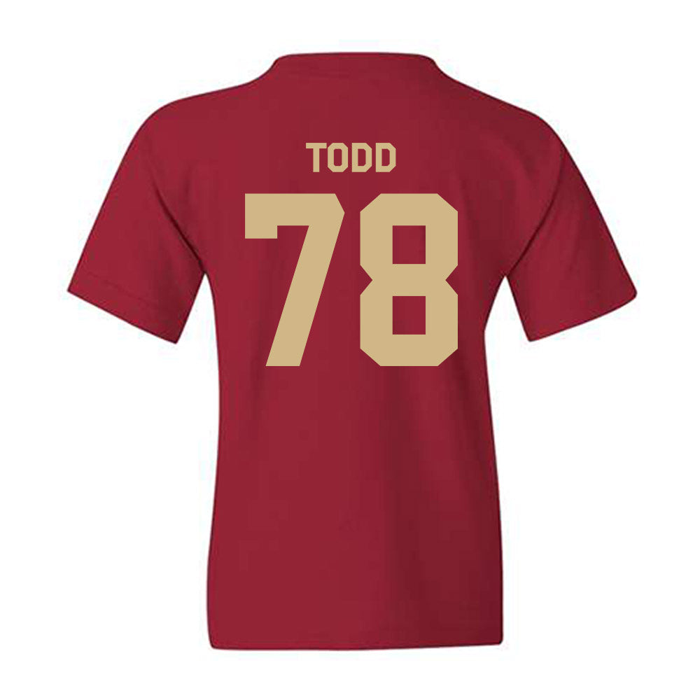 FSU - NCAA Football : Jayden Todd - Classic Shersey Youth T-Shirt-1