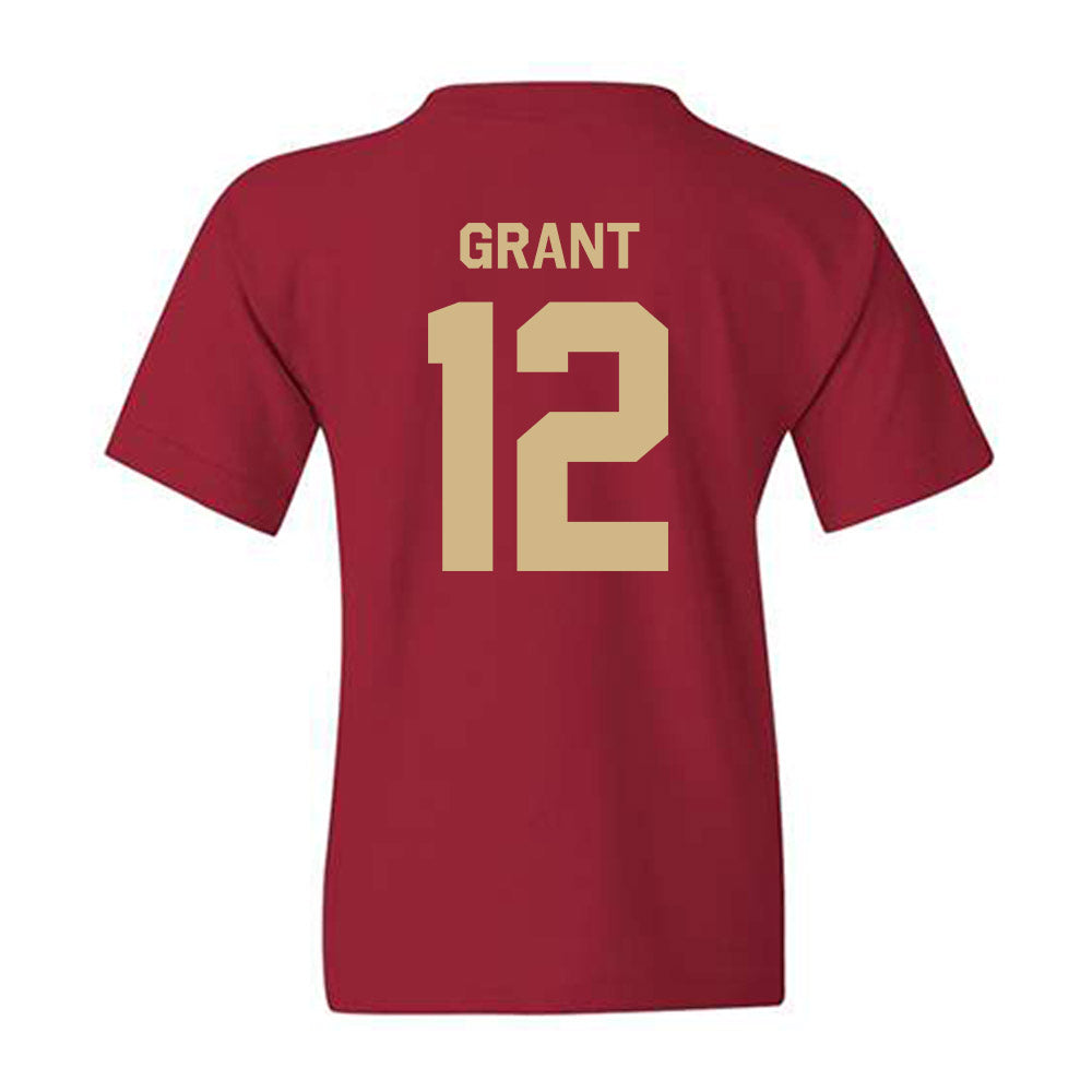 FSU - NCAA Football : Michael Grant - Classic Shersey Youth T-Shirt-1
