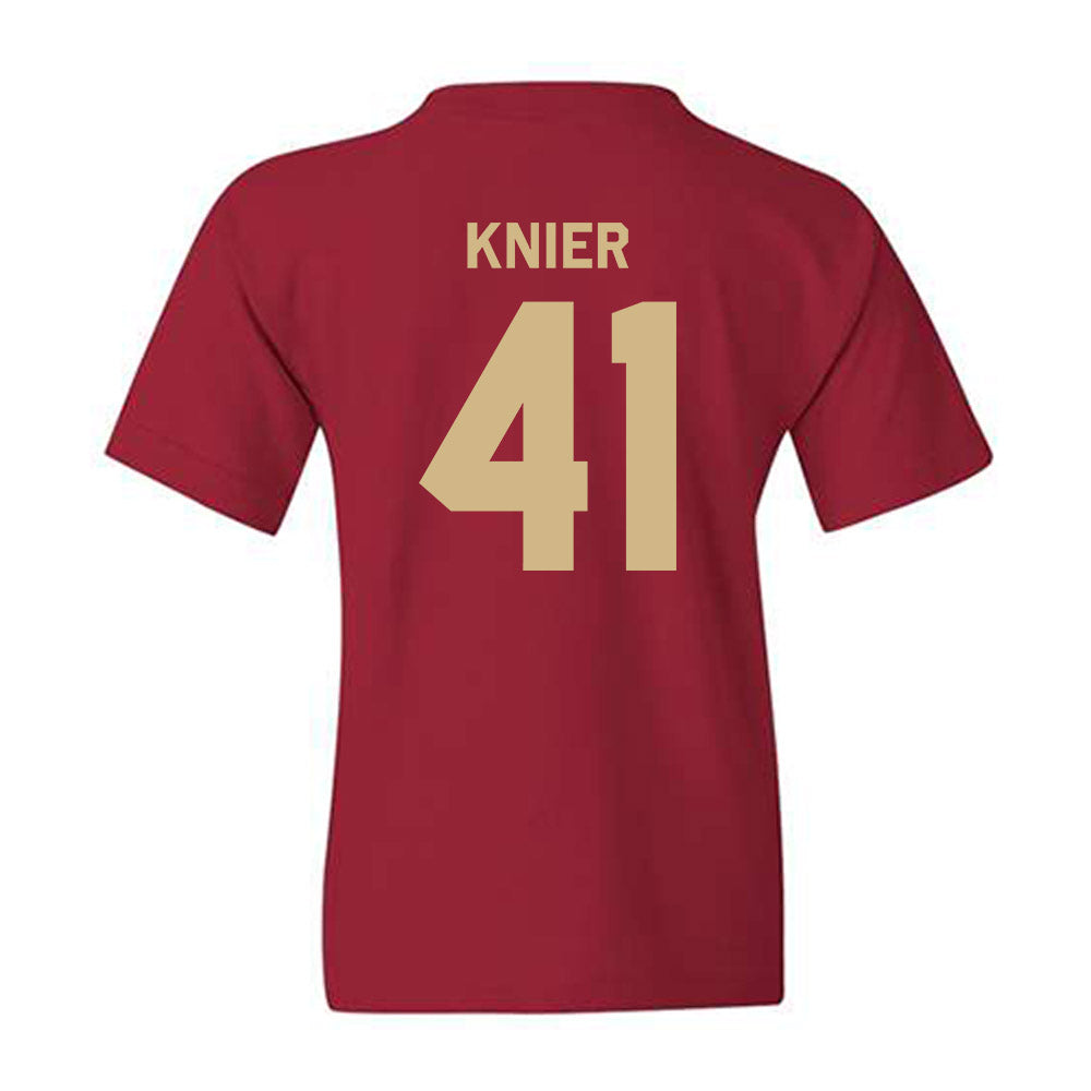 FSU - NCAA Baseball : Chris Knier - Classic Shersey Youth T-Shirt-1