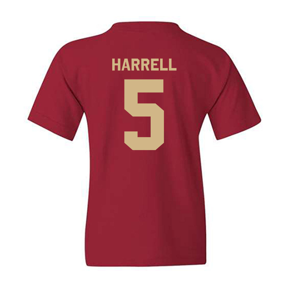 FSU - NCAA Women's Lacrosse : Summer Harrell - Classic Shersey Youth T-Shirt-1