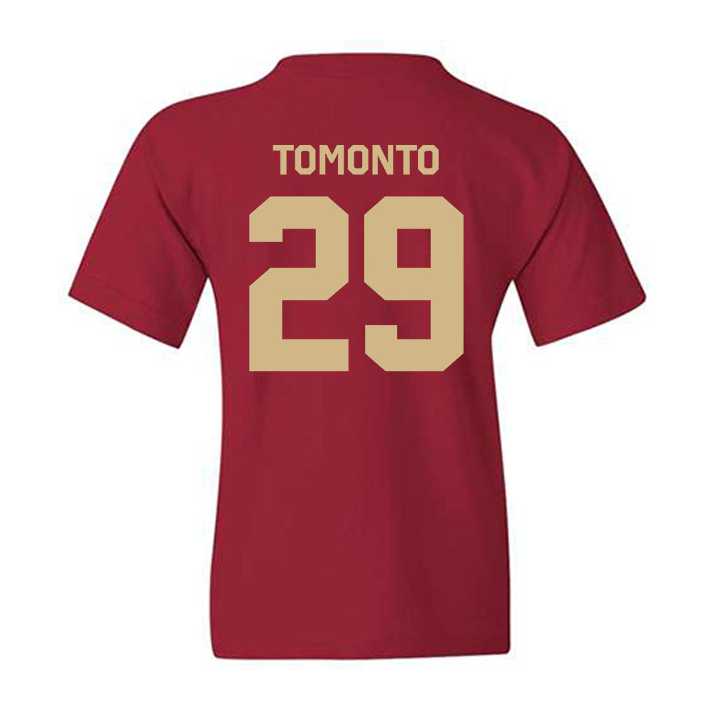 FSU - NCAA Women's Lacrosse : Victoria Tomonto - Classic Shersey Youth T-Shirt-3