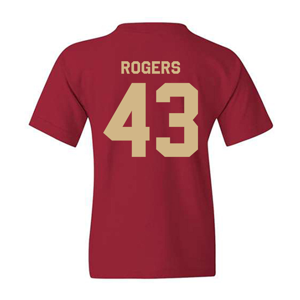 FSU - NCAA Football : Trent Rogers - Classic Shersey Youth T-Shirt-3