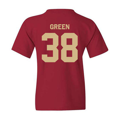 FSU - NCAA Football : Daylen Green - Classic Shersey Youth T-Shirt-1