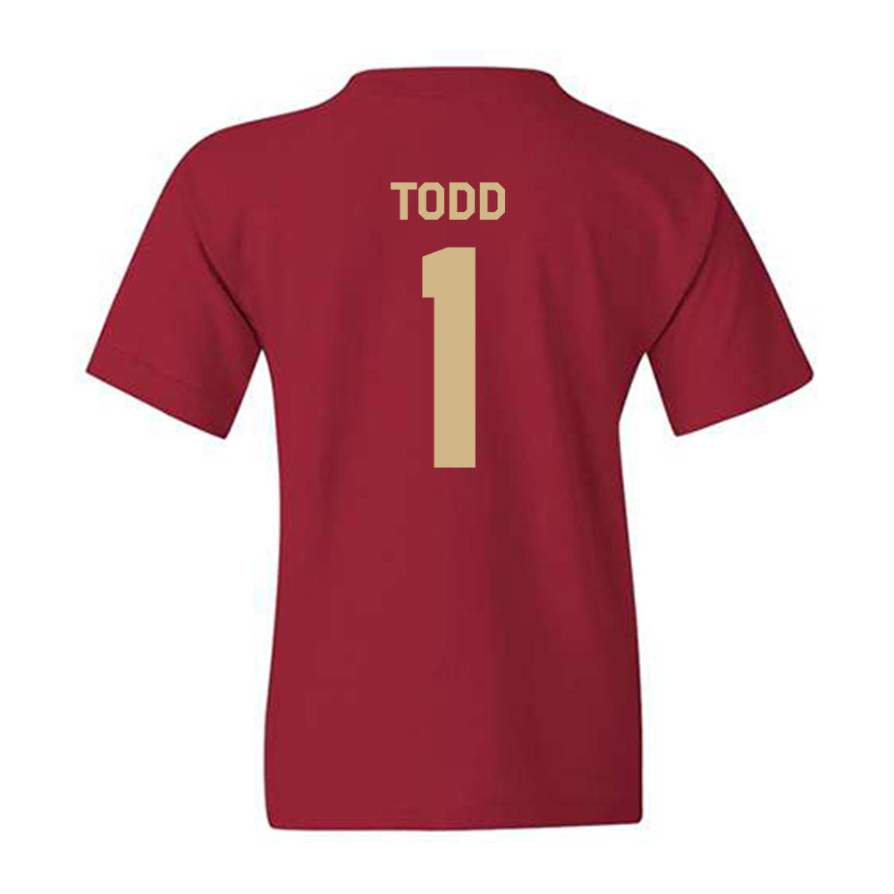 FSU - NCAA Women's Soccer : Adelyn Todd - Classic Shersey Youth T-Shirt-3
