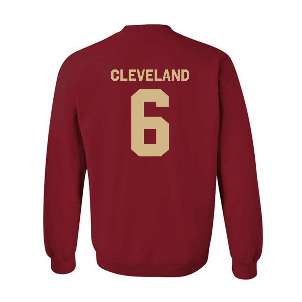 FSU - NCAA Women's Lacrosse : Gabriella Gabby Cleveland - Classic Shersey Crewneck Sweatshirt-1