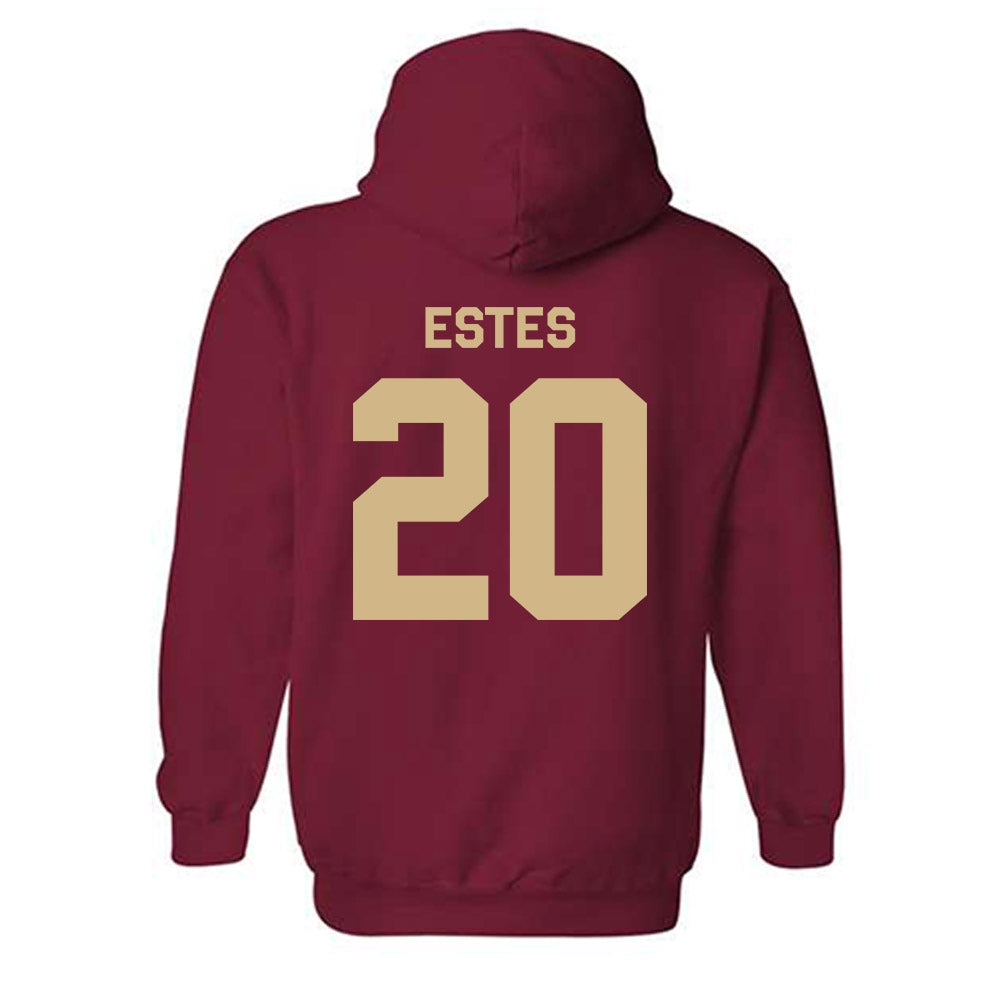 FSU - NCAA Baseball : Jace Estes - Classic Shersey Hooded Sweatshirt-1