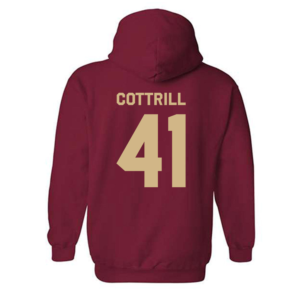 FSU - NCAA Football : AJ Cottrill - Classic Shersey Hooded Sweatshirt-1