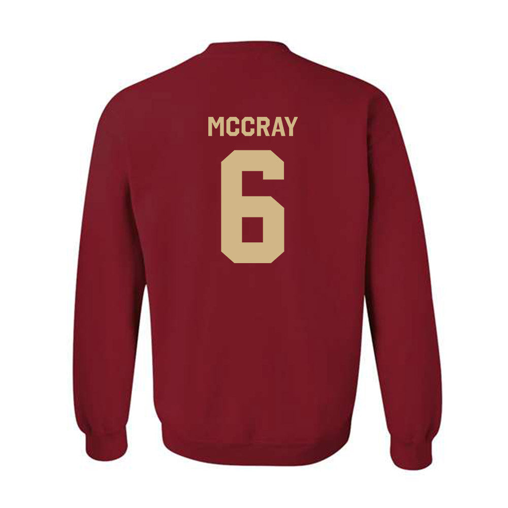FSU - NCAA Men's Basketball : Robert McCray - Classic Shersey Crewneck Sweatshirt-1