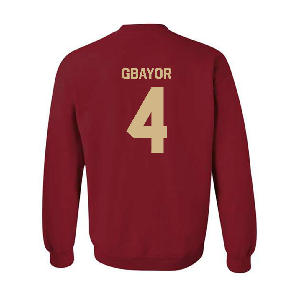 FSU - NCAA Football : Mikai Gbayor - Classic Shersey Crewneck Sweatshirt-1
