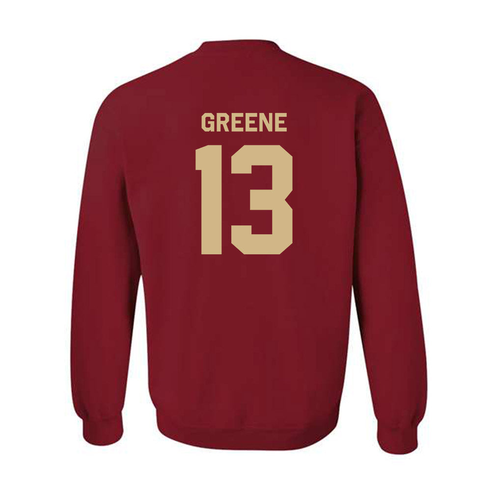 FSU - NCAA Women's Basketball : Tatum Greene - Classic Shersey Crewneck Sweatshirt-1