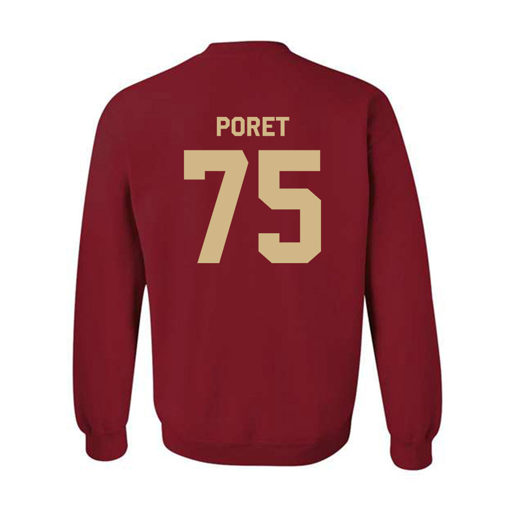 FSU - NCAA Football : Sean Poret - Classic Shersey Crewneck Sweatshirt-1