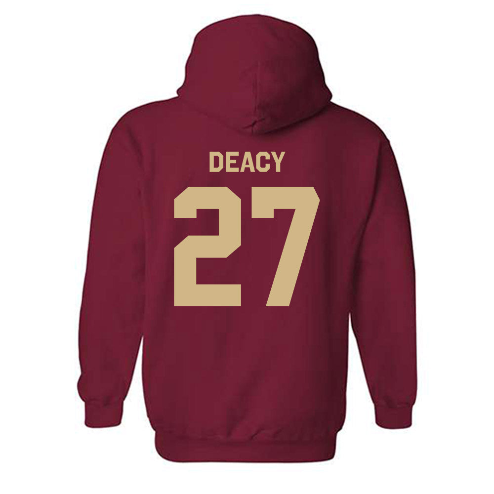 FSU - NCAA Women's Lacrosse : Alyssa Deacy - Classic Shersey Hooded Sweatshirt-1