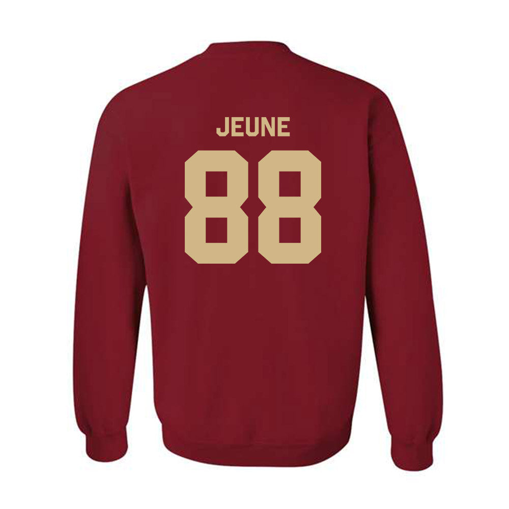 FSU - NCAA Football : Keenen Jeune - Classic Shersey Crewneck Sweatshirt-3