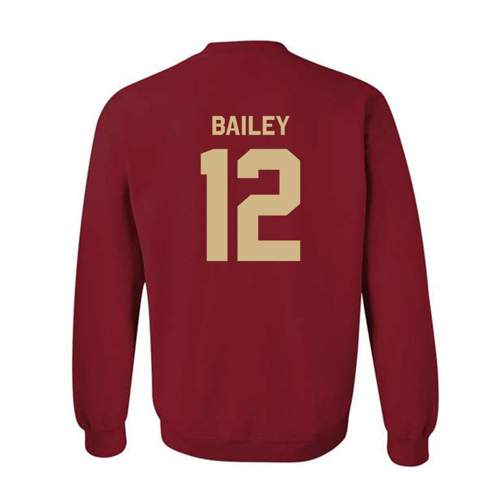 FSU - NCAA Baseball : Myles Bailey - Classic Shersey Crewneck Sweatshirt-1