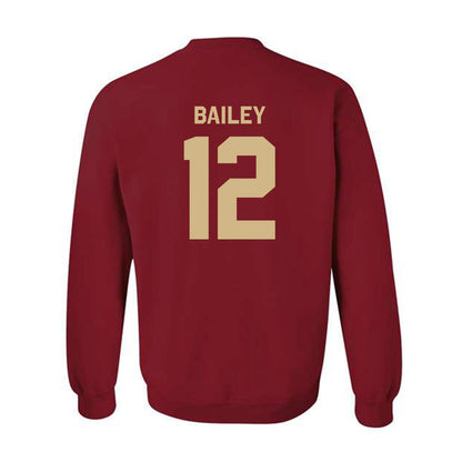 FSU - NCAA Baseball : Myles Bailey - Classic Shersey Crewneck Sweatshirt-1