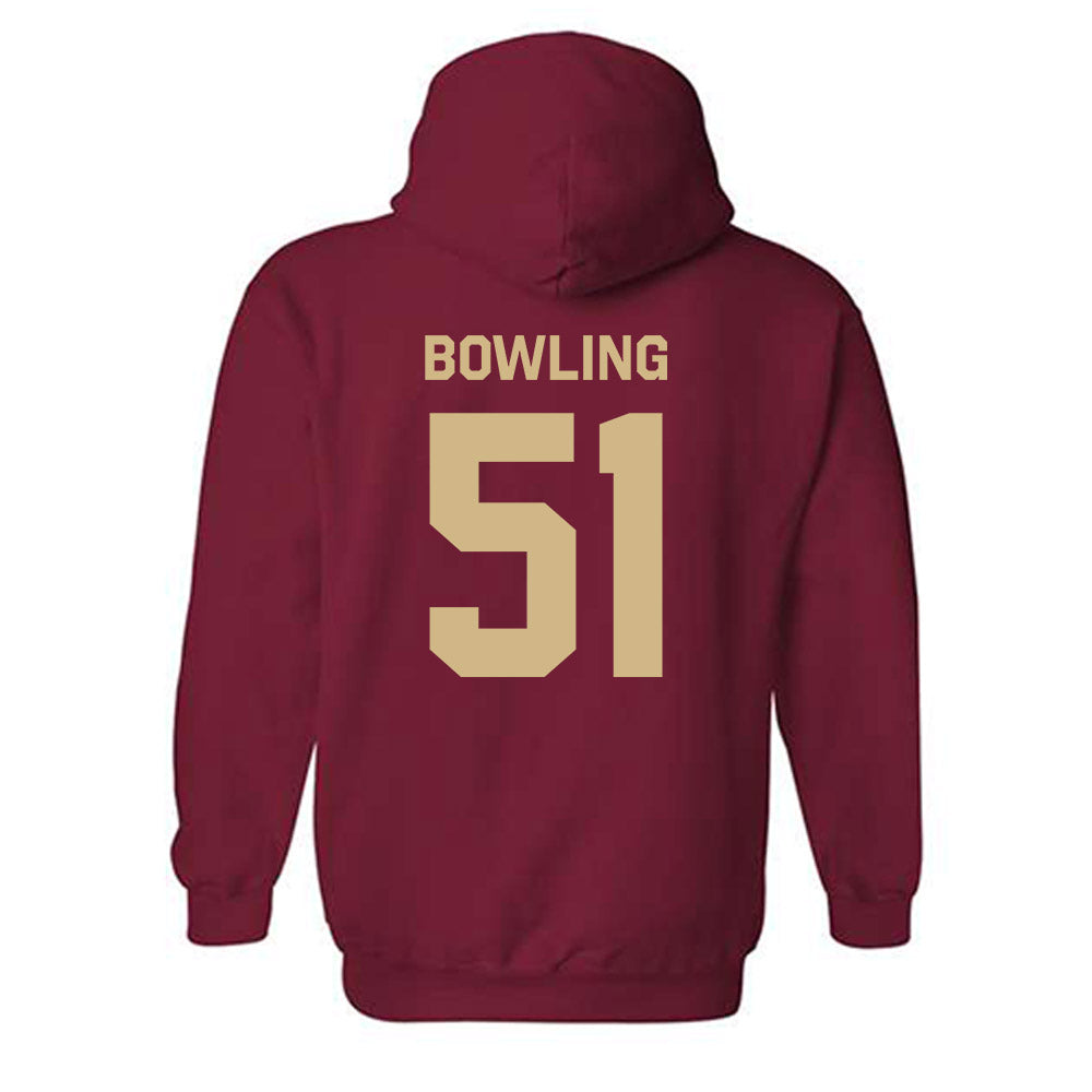 FSU - NCAA Football : Paul Bowling - Classic Shersey Hooded Sweatshirt-3