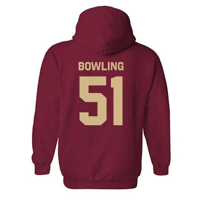 FSU - NCAA Football : Paul Bowling - Classic Shersey Hooded Sweatshirt-3