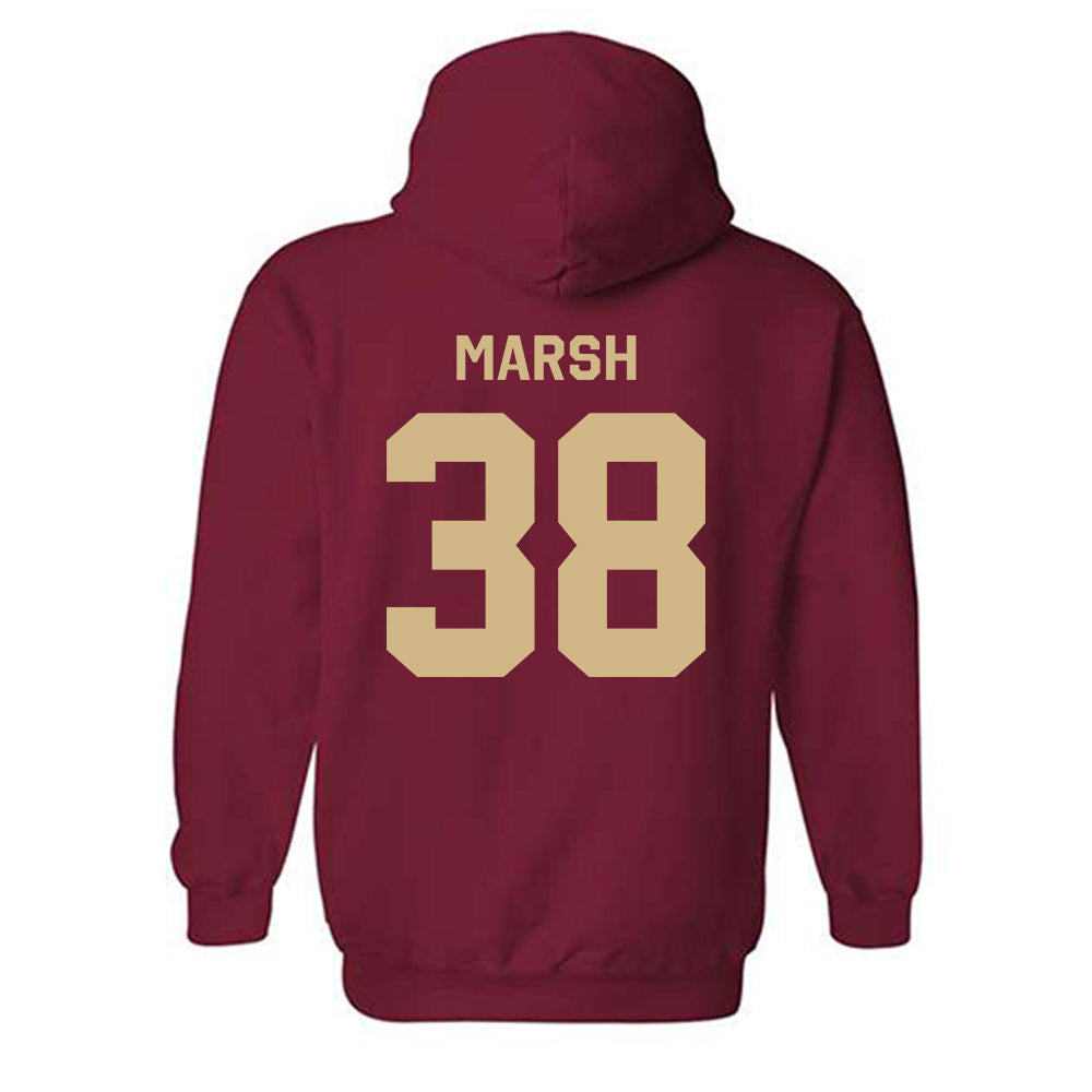 FSU - NCAA Baseball : Clancy Marsh - Classic Shersey Hooded Sweatshirt-1