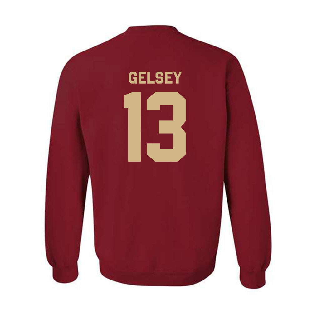 FSU - NCAA Football : Taeshaun Gelsey - Classic Shersey Crewneck Sweatshirt-3