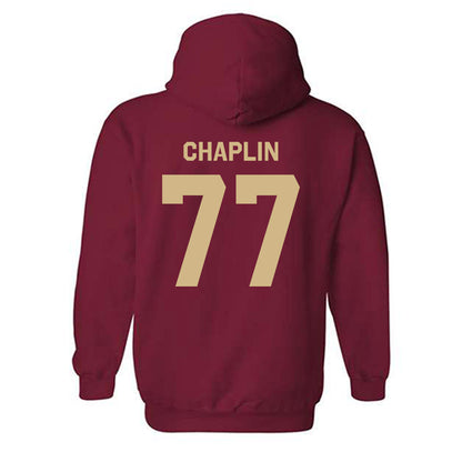 FSU - NCAA Football : Xavier Chaplin - Classic Shersey Hooded Sweatshirt-1