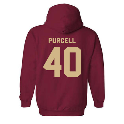 FSU - NCAA Baseball : Brodie Purcell - Classic Shersey Hooded Sweatshirt-1