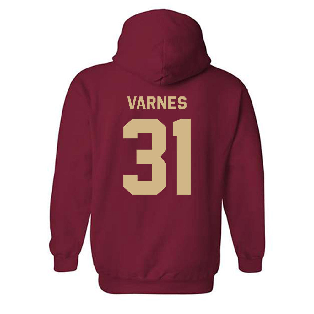 FSU - NCAA Baseball : Braxton Varnes - Classic Shersey Hooded Sweatshirt-1