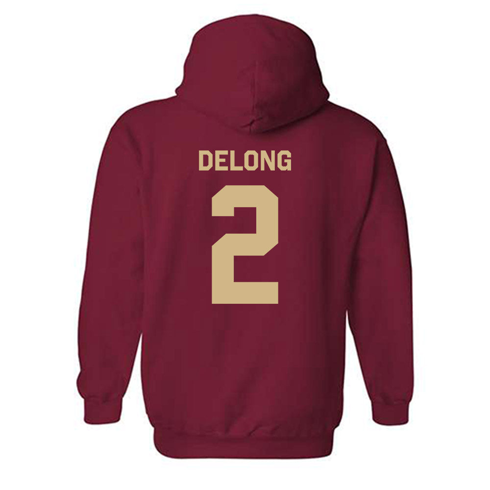 FSU - NCAA Softball : Addie DeLong - Classic Shersey Hooded Sweatshirt-1