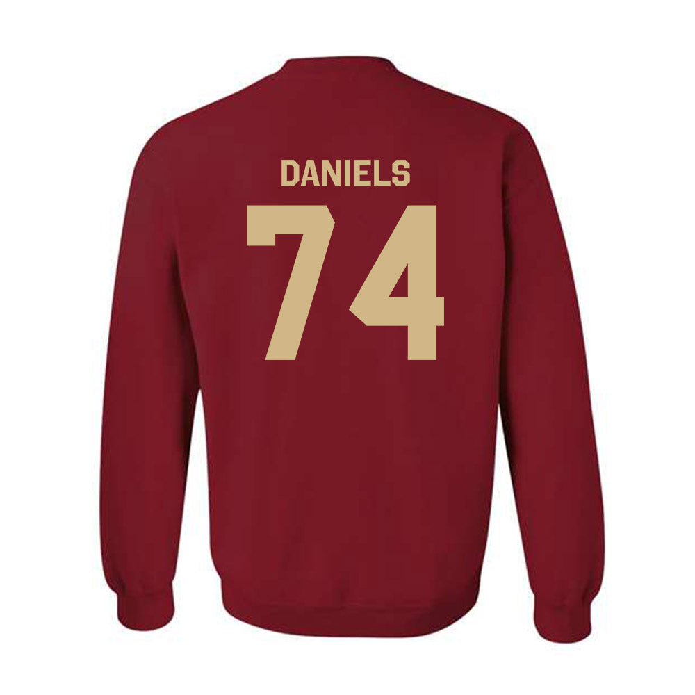 FSU - NCAA Football : Jonathan Daniels - Classic Shersey Crewneck Sweatshirt-1