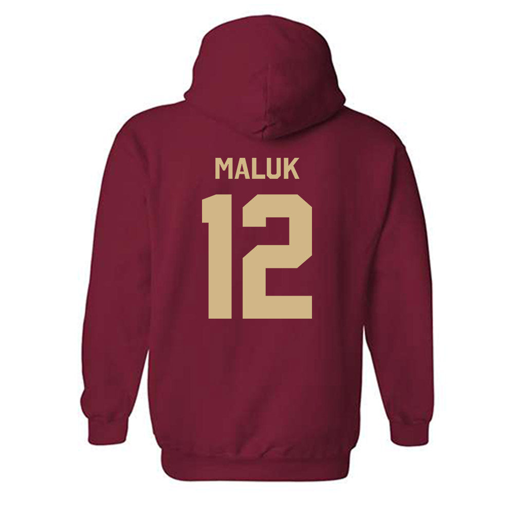 FSU - NCAA Men's Basketball : Alier Maluk - Classic Shersey Hooded Sweatshirt-1