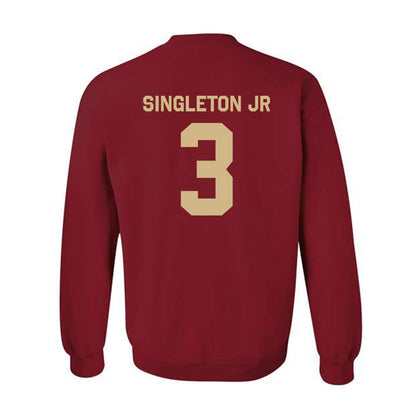 FSU - NCAA Football : Samuel Singleton Jr - Classic Shersey Crewneck Sweatshirt-1