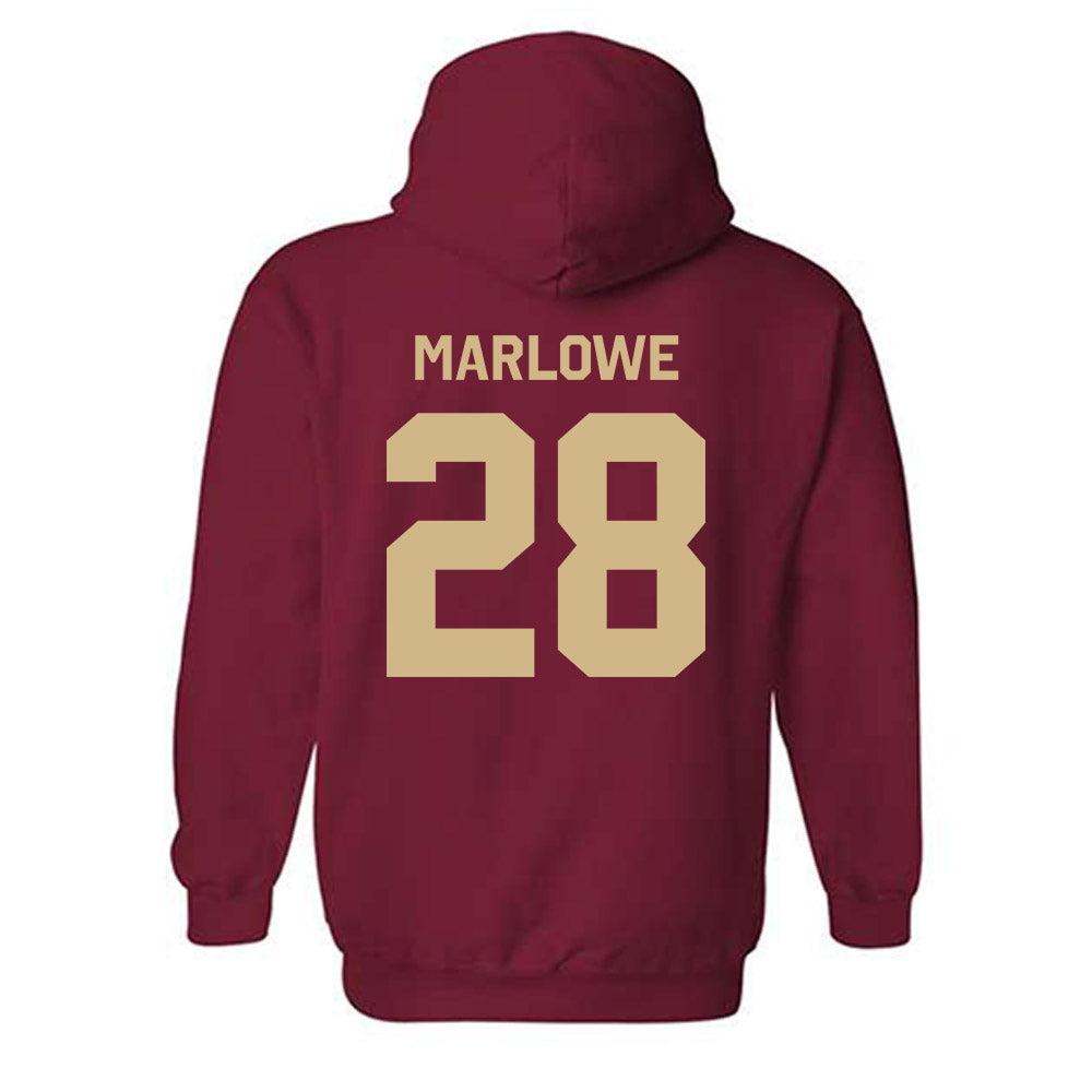 FSU - NCAA Baseball : Jacob Marlowe - Classic Shersey Hooded Sweatshirt-1