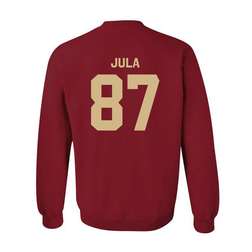 FSU - NCAA Football : Carter Jula - Classic Shersey Crewneck Sweatshirt-1