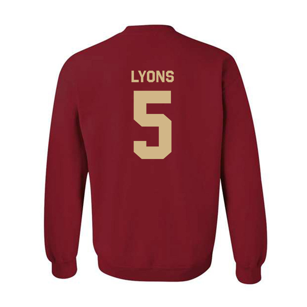 FSU - NCAA Football : Daniel Lyons - Classic Shersey Crewneck Sweatshirt-1