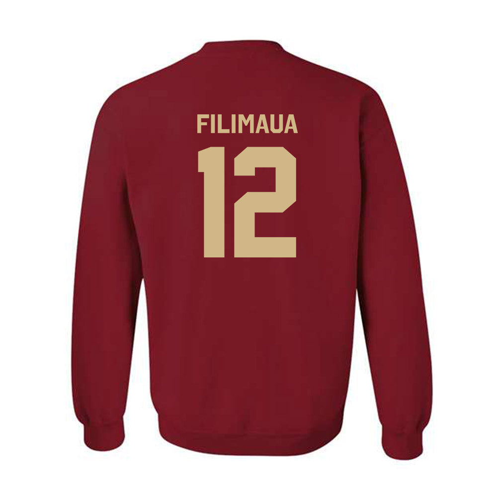 FSU - NCAA Women's Volleyball : Kyleene Filimaua - Classic Shersey Crewneck Sweatshirt-3