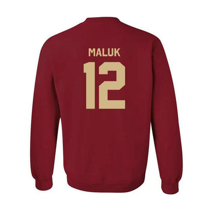 FSU - NCAA Men's Basketball : Alier Maluk - Classic Shersey Crewneck Sweatshirt-1
