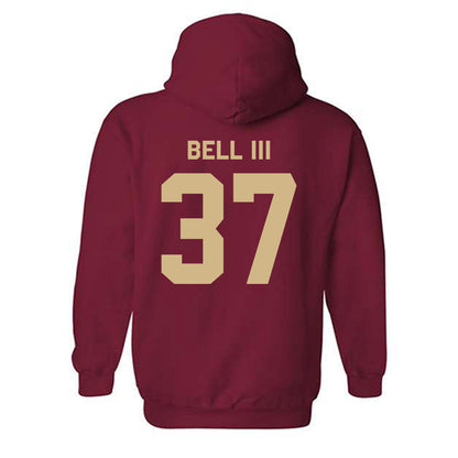 FSU - NCAA Football : Tre Bell III - Classic Shersey Hooded Sweatshirt-1