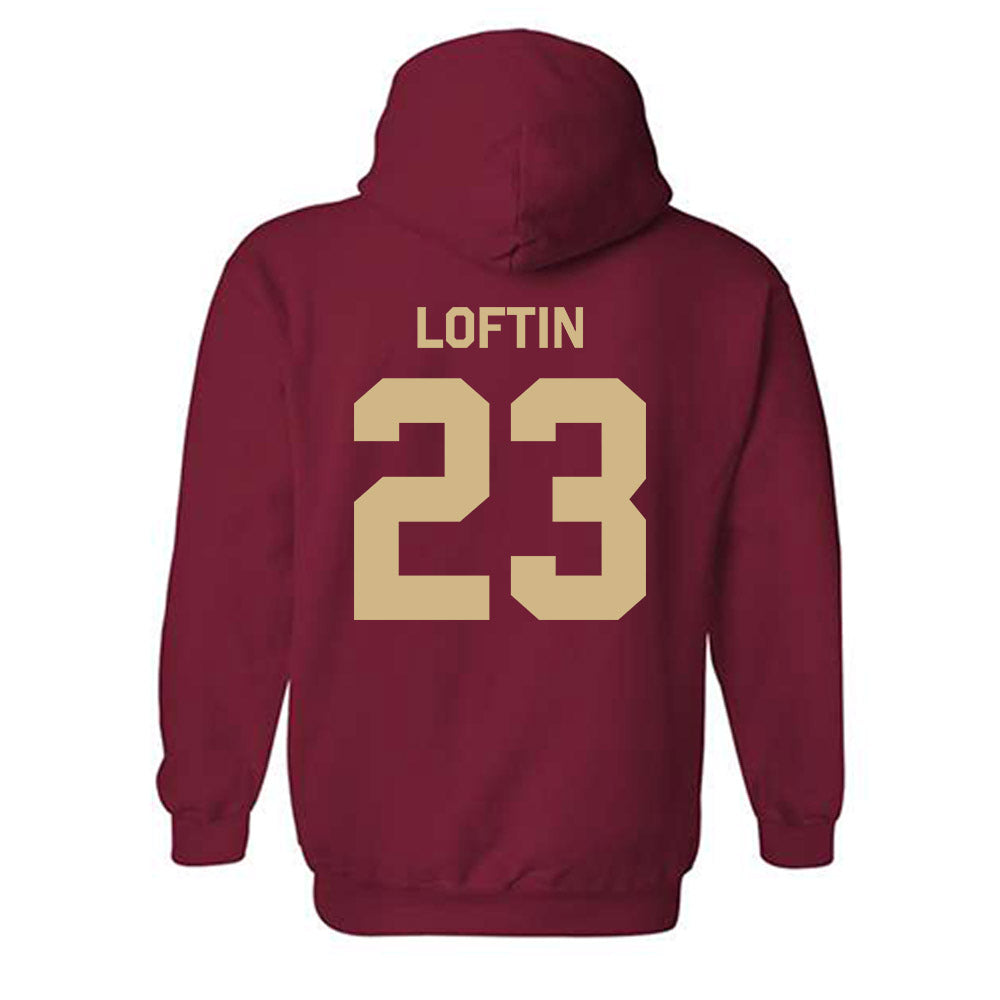 FSU - NCAA Football : Chase Loftin - Classic Shersey Hooded Sweatshirt-1