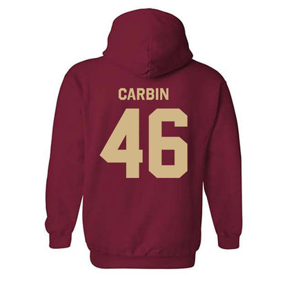 FSU - NCAA Football : Chris Carbin - Classic Shersey Hooded Sweatshirt-1