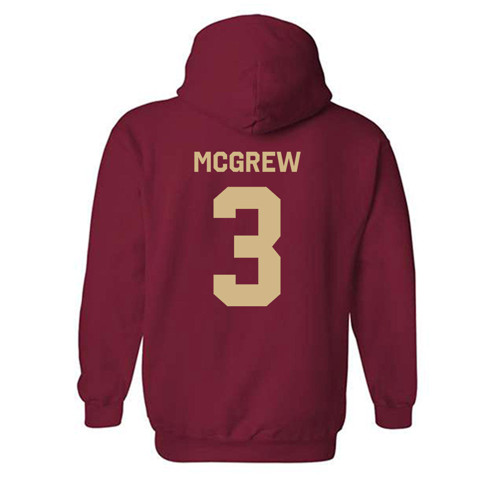 FSU - NCAA Women's Soccer : Jaida McGrew - Classic Shersey Hooded Sweatshirt-1
