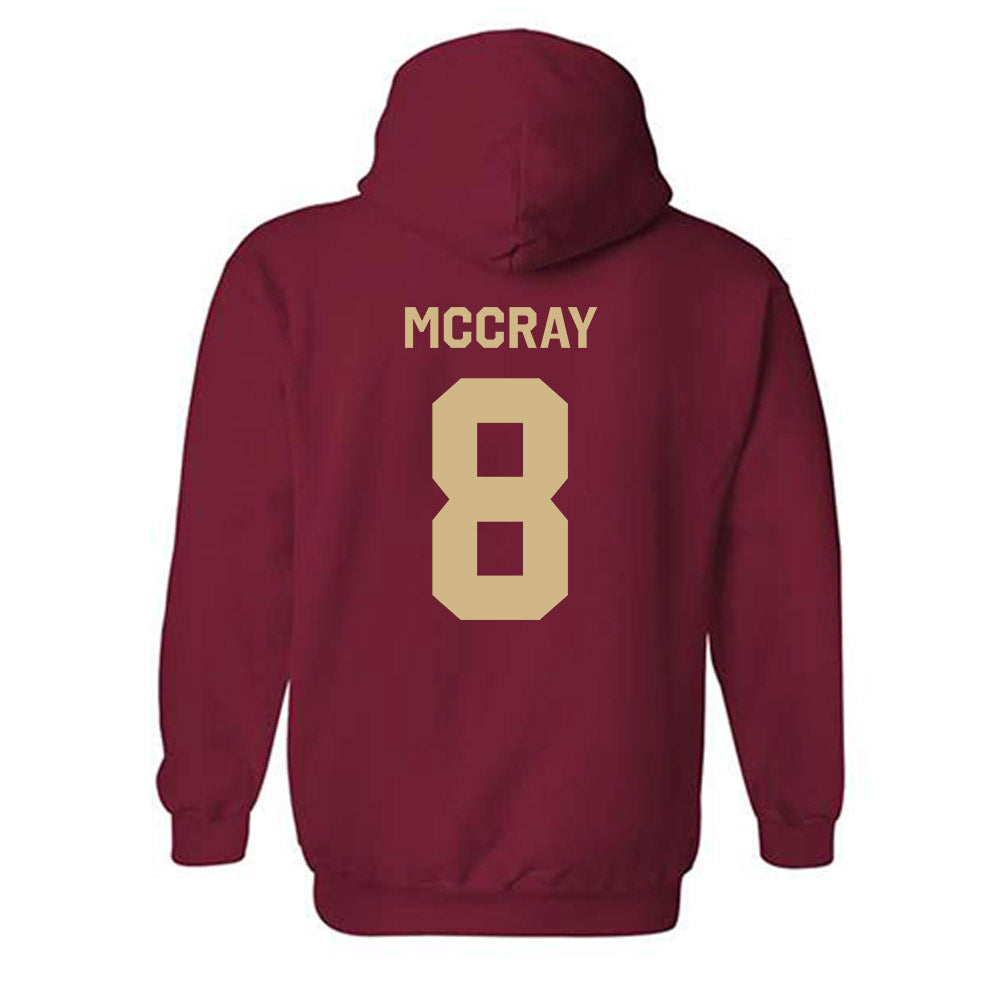 FSU - NCAA Football : Deante McCray - Classic Shersey Hooded Sweatshirt-1