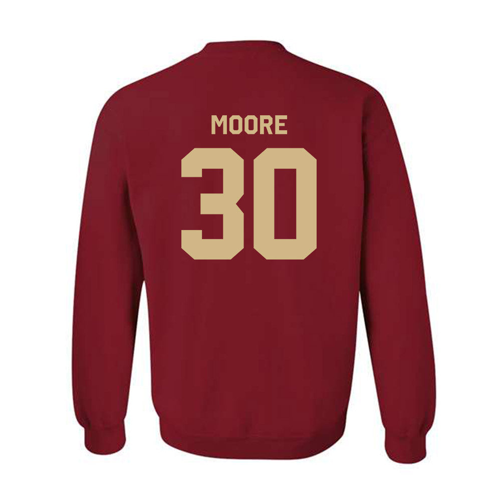 FSU - NCAA Baseball : Bryson Moore - Classic Shersey Crewneck Sweatshirt-1