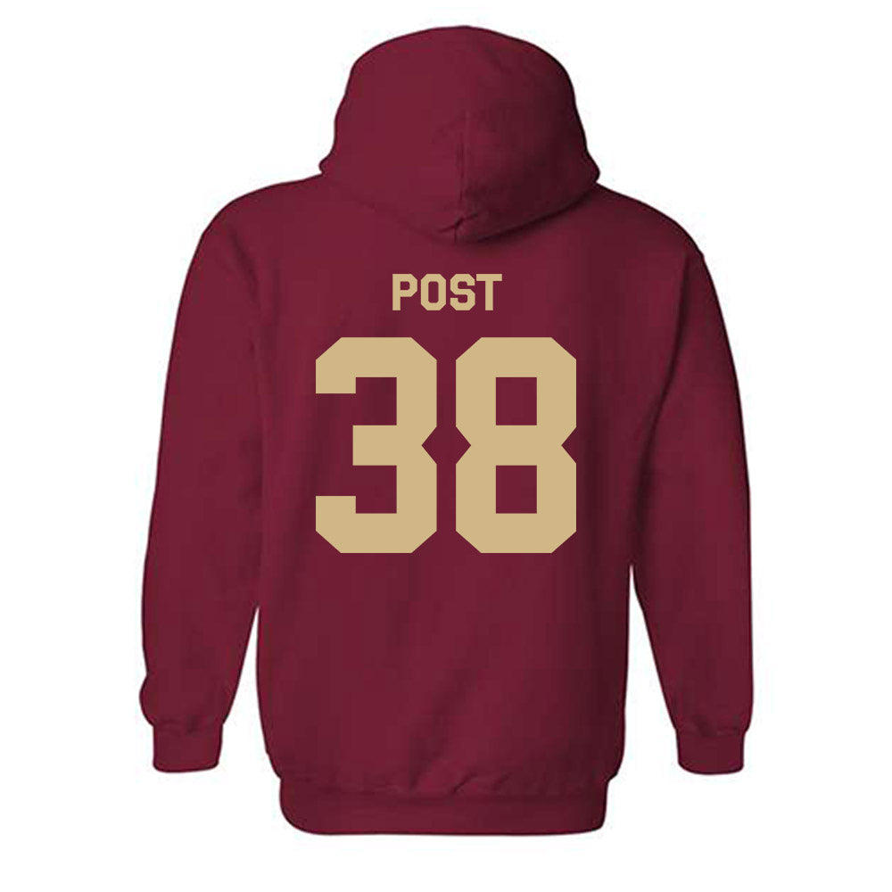 FSU - NCAA Football : Ethan Post - Classic Shersey Hooded Sweatshirt-1