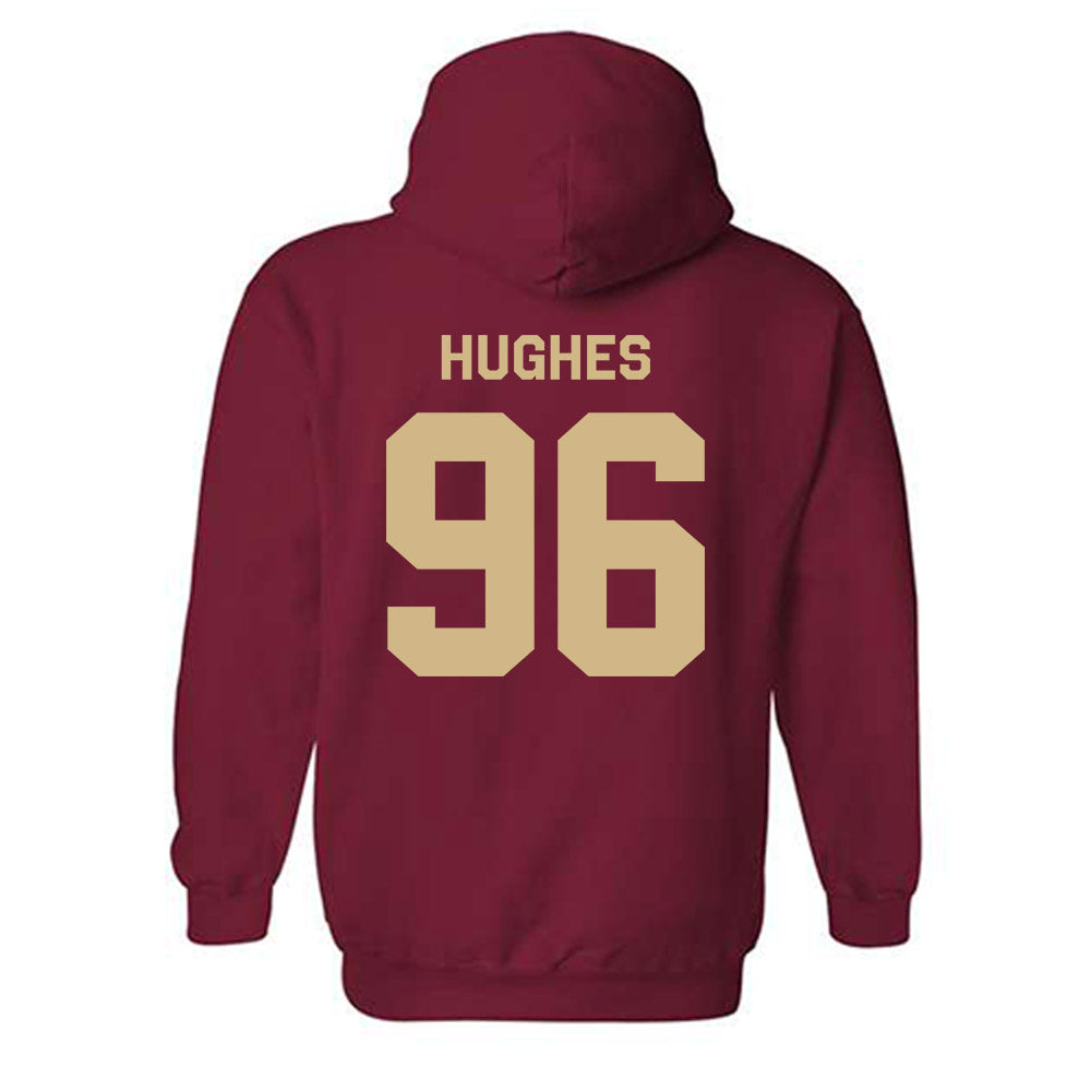 FSU - NCAA Football : Daniel Hughes - Classic Shersey Hooded Sweatshirt-1