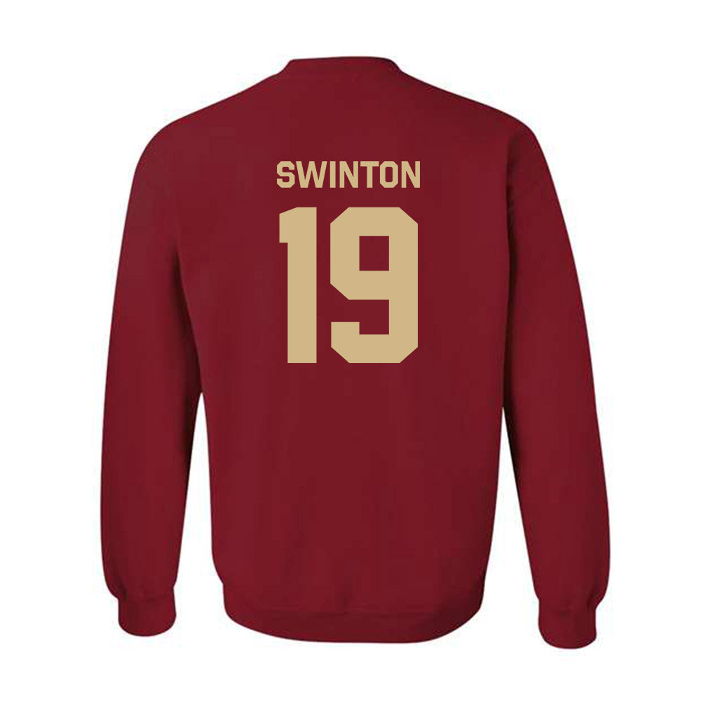 FSU - NCAA Men's Basketball : AJ Swinton - Classic Shersey Crewneck Sweatshirt-1
